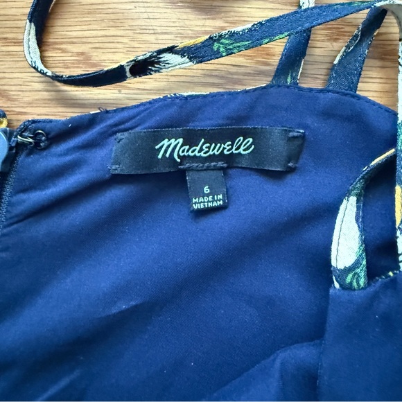 Madewell jumpsuit vneck viola floral romper 6 - Picture 9 of 10